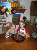 Ayden on his 6th Birthday with his sister, Nadia, 4... 2013